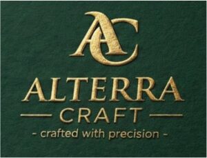 Alterra Craft official company logo for custom woodworking and luxury carpentry in Tucson